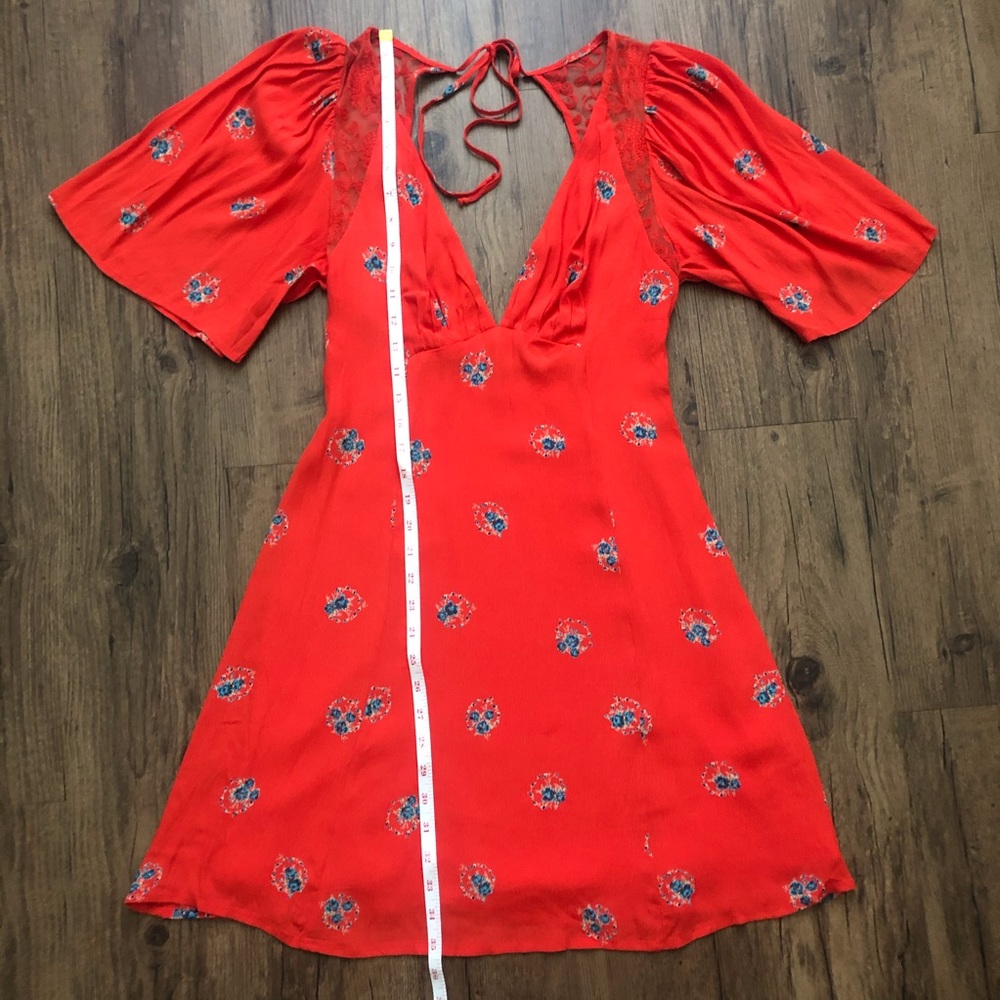 Free People Mockingbird backless mini dress - Picture 3 of 6
